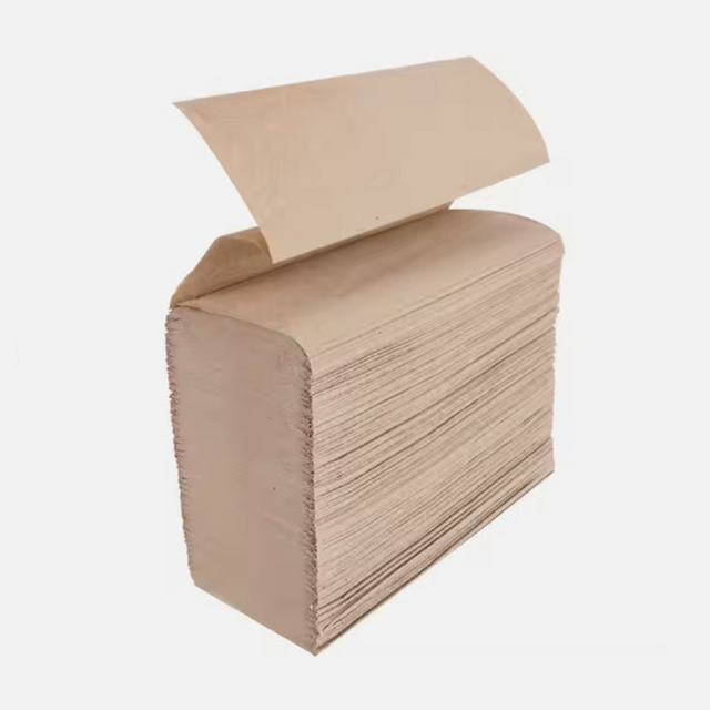 Экологически чистое сложенное бумажное полотенце M из переработанных материалов